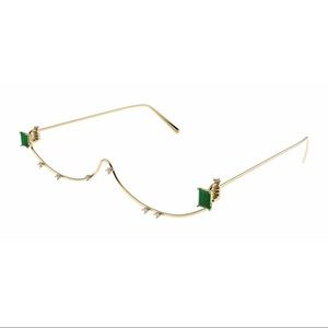 YVMin green zircon glasses
